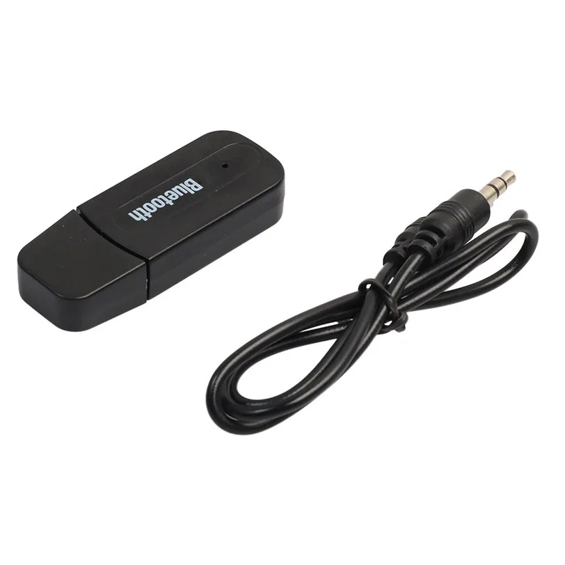 3 5 мм беспроводной Bluetooth 2 1 + EDR USB AUX аудио музыкальный приемник адаптер Oct24