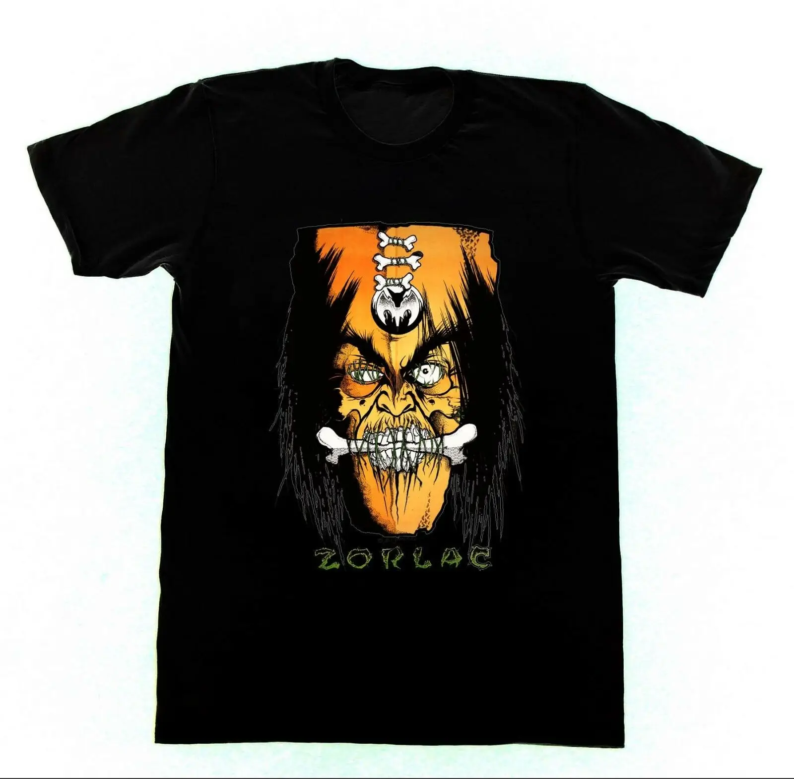 Zorlac Shrunken Head Shirt 18 футболка Hosoi Vision винтажный скейтборд Pushead 100% хлопок для мужчин с