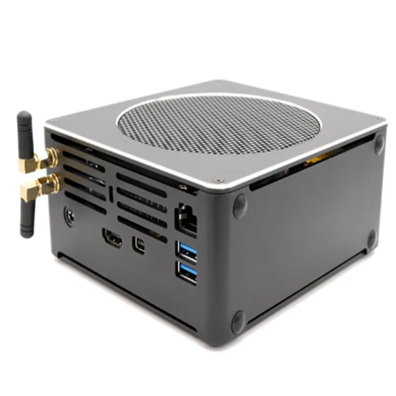 Мини ПК Eglobal Coffee Lake 8 го поколения Intel Core i7 8750H 6 ядер 12 потоков 32 Гб DDR4 2 * M.2 SSD UHD Graphics