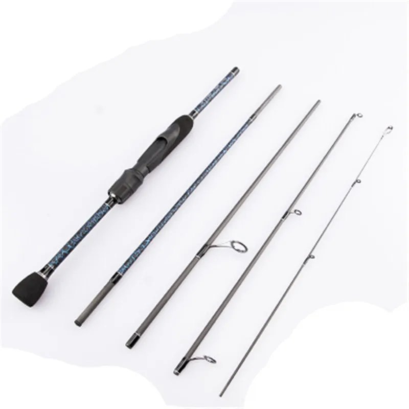Portable Carbon Fiber Lure Fishing Hand Rod Outdoor Fishing Pole 1.8m/5.91feet 