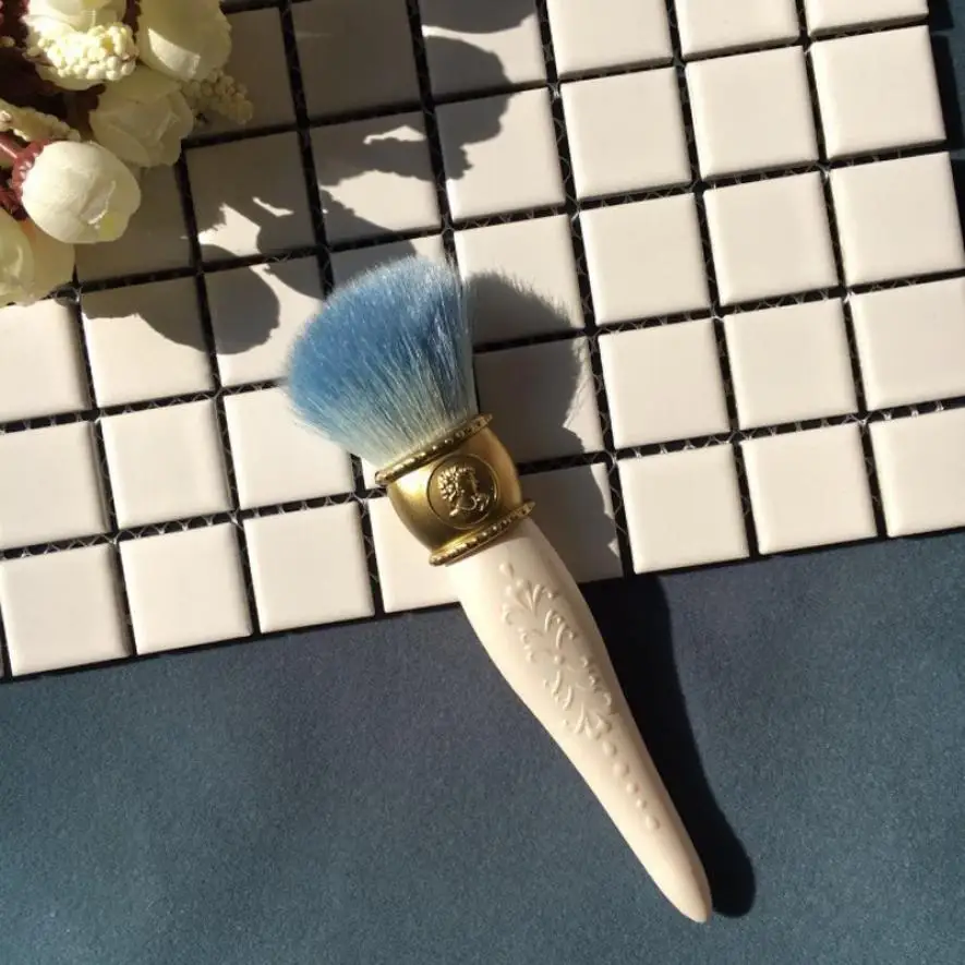 Макияж 1 шт. Профессиональный набор кистей для макияжа Пудра основа для век кисть для губ инструмент pincel maquiagem pennelli trucco - Handle Color: Blue