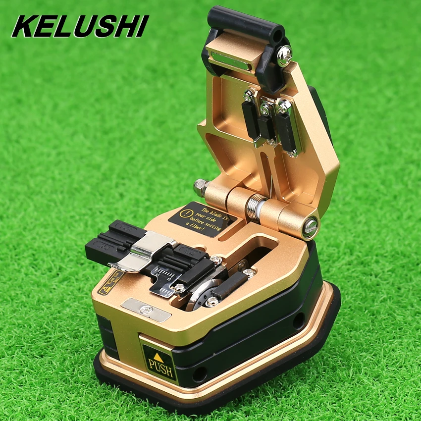 KELUSHI Fiber Cleaver SKL 60C высокоточные резаки 16 дюймов нож для резки кабеля FTTH Gold|fiber