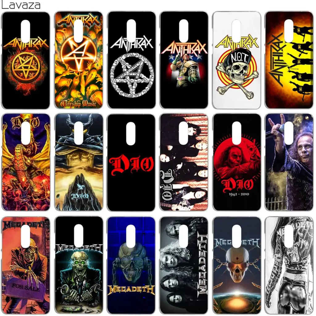 

Lavaza Anthrax Dio Rock Band Case for Xiaomi Redmi mi 4x 5 a1 4a 5a 6 mi6