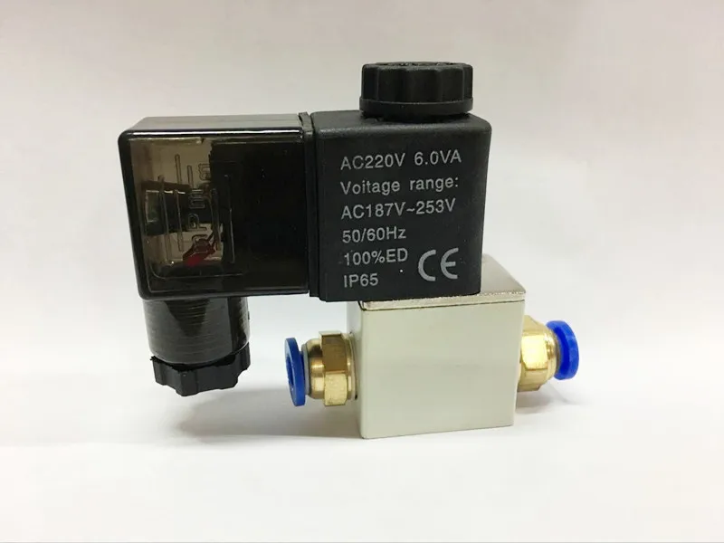 Бесплатная доставка Airtac 1/4 &quotbsp 2 позиционный Пневматический электромагнитный