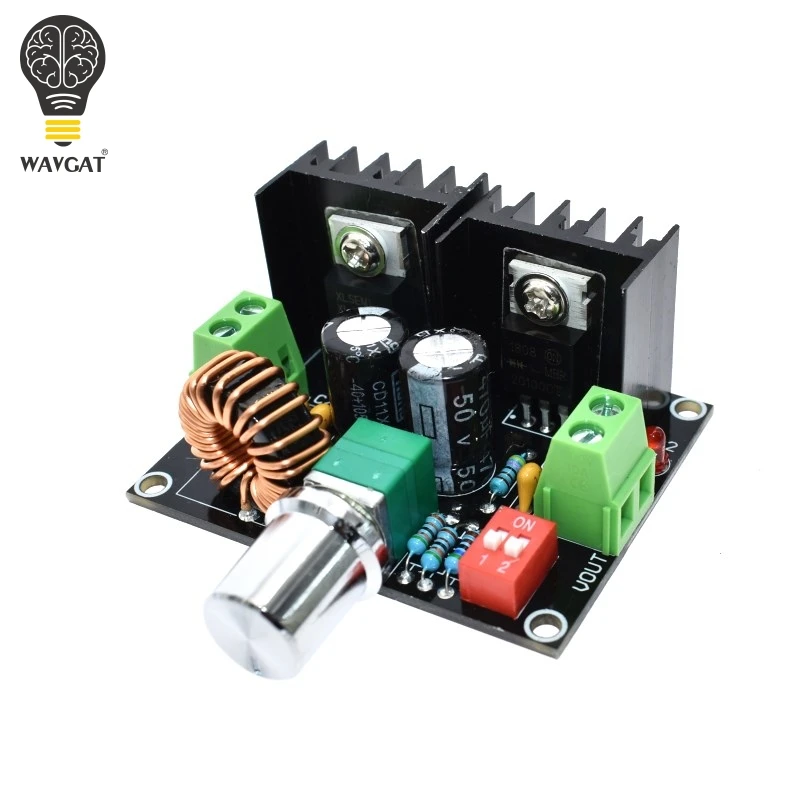 Понижающий преобразователь WAVGAT VHM 141 Max 8A 200 Вт источник питания XL4016 PWM