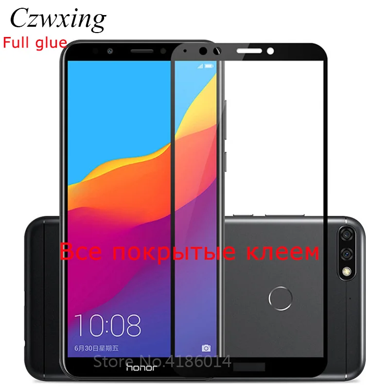 

5D Tempered Glass Honor 7C Pro Tempered Glass Honor 7C Pro Screen Protector For Huawei Honor 7C 7 C Pro LND-L29 Full Glue Cover