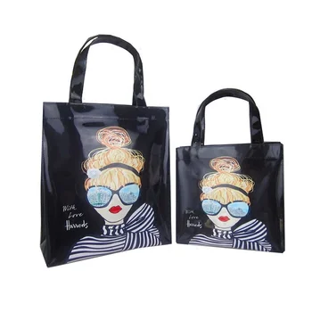 

Bag female 2019 new cartoon character waterproof shopping bag girl handbag fashion wild soft shoulder bag