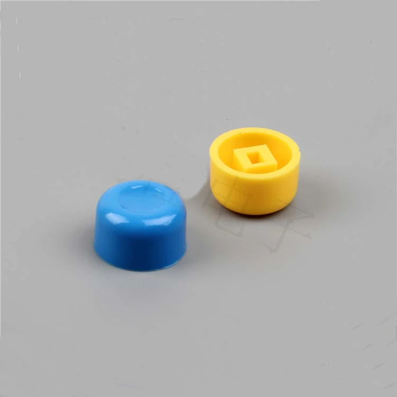 

A01 self-locking hat 7*7 switch self-locking 8*8 button cap / yellow and blue with 7*7/8*8/8.5