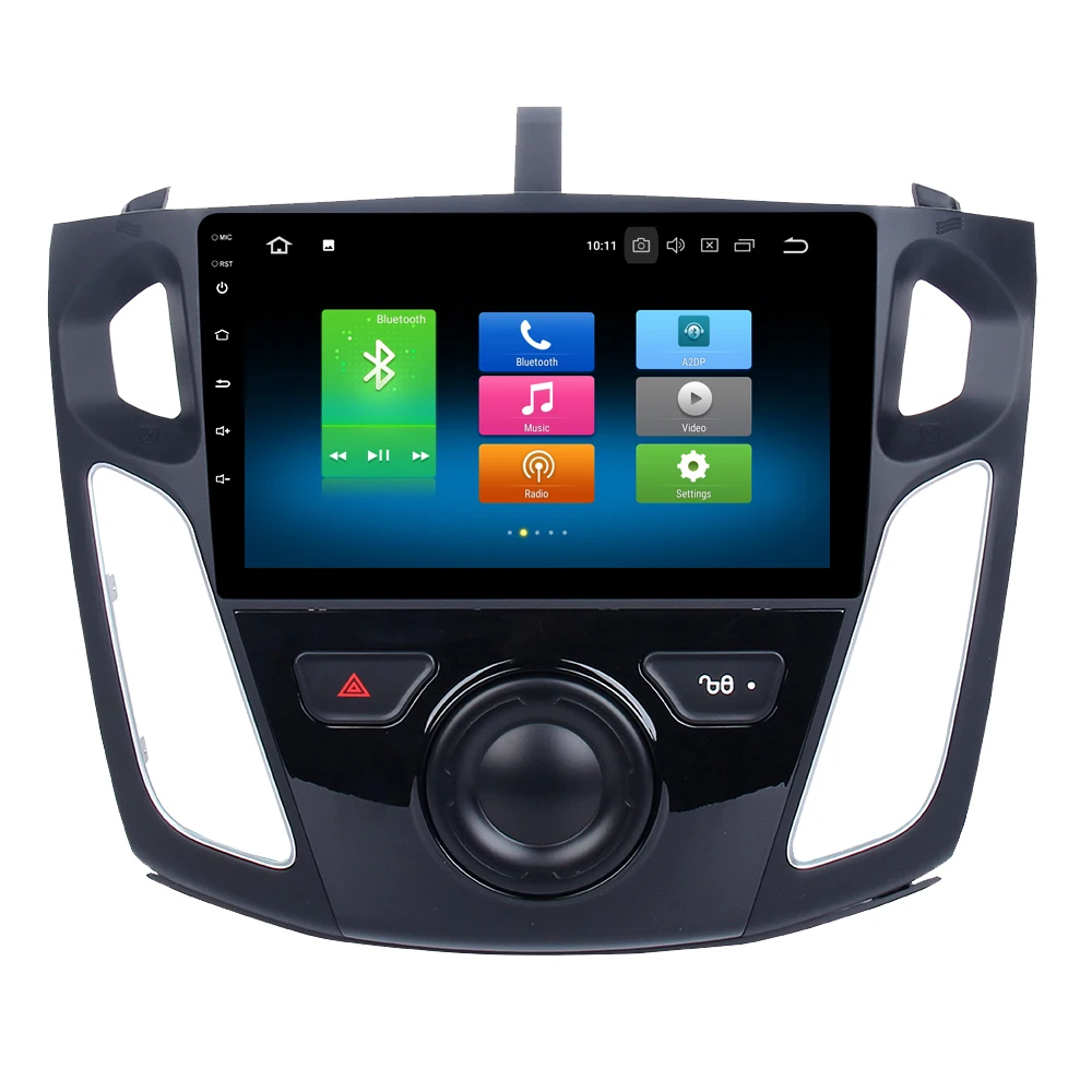 Cheap Android 9.0 Car Multimedia Player For Ford For Focus 3 2012 2013 2014 Autoradio Bluetooth Radio Stereo GPS Navigation Head Unit 3