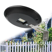 Зондирования автоматическое включение водонепроницаемые гирлянды на солнечной батарее на открытом воздухе для настенного монтажа светильник для внутренний дворик патио сад темно