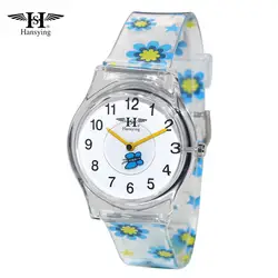 Новое поступление Hansying Марка MiNi синий бабочка Дизайн Для женщин женские часы кварцевые часы Для женщин часы