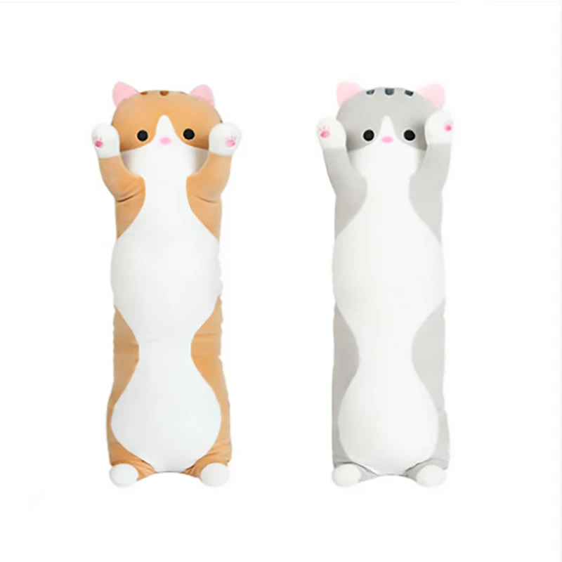 

Plush Animals Cat Pig Creative Long Soft Gift Creative Office Lunch Break Nap Sleeping Pillow Cushion Plush Stuffed Gift Doll