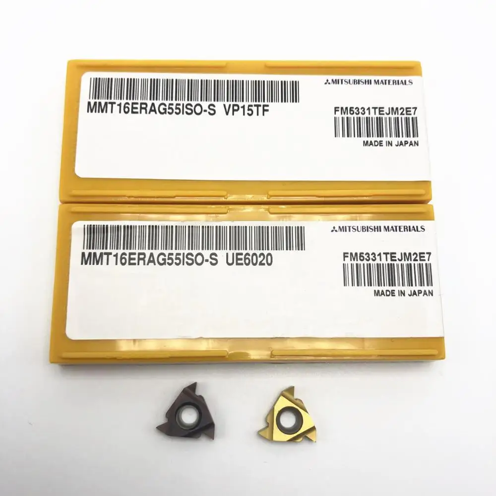 10pcs MMT16ER AG55 VP15TF Carbide Inserts MMT16ER AG55 VP15TF Threading insert