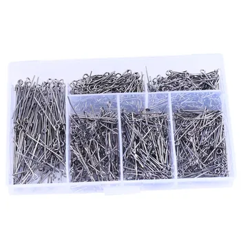 

DIY jewelry accessories nine-character pin beaded materials mixed for jewelry making