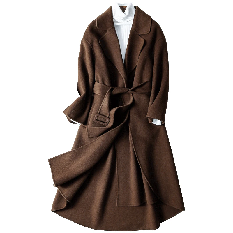 Women's three quarter length wool coat Clearance