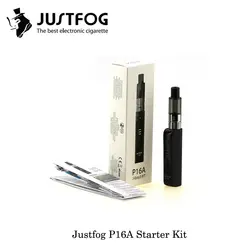 В наличии Origianl JUSTFOG P16A VV 900 мАч встроенный аккумулятор стартовый комплект Электронная сигарета VS JUSTFOG Minifit Vape ручка пара комплект