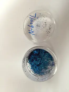 

Very Beautiful Green Holographic Chameleon Flake Glitter For nail polish face make up 6001L