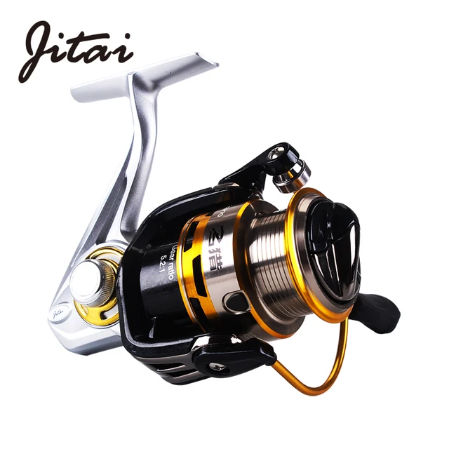 Best Offers JITAI Metal Spinning Fishing Reel Shallow Metal Spool Thin and Light Body with 5.2:1 9 + 1 BB Left / right Interchangeable Best Offers JITAI Metal Spinning Fishing Reel Shallow Metal Spool Thin and Light Body with 5.2:1 9 + 1 BB Left / right Interchangeable