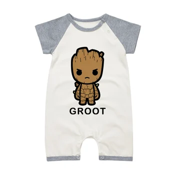 

Toddle Baby Romper Cartoon Newborn Clothes Short Sleeve Cartoon Babies Boy Girl Jumpsuit Outwear Infant Clothing 0-18 Months