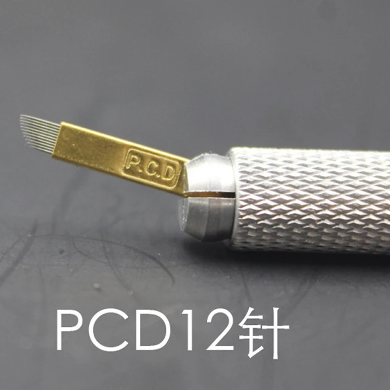 0 25 мм 10 шт Pro 12/14/19 pin Перманентный макияж бровей игла для нанесения татуировок
