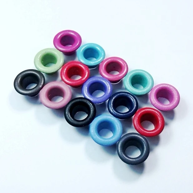 

Wholesale Scrapbook Mixed Color Metal eyelets For Scrapbooking DIY embelishment garment clothes eyelets Free Shipping