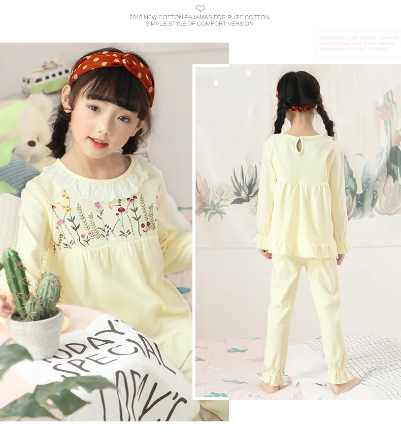 Girl Pajama Cotton 12