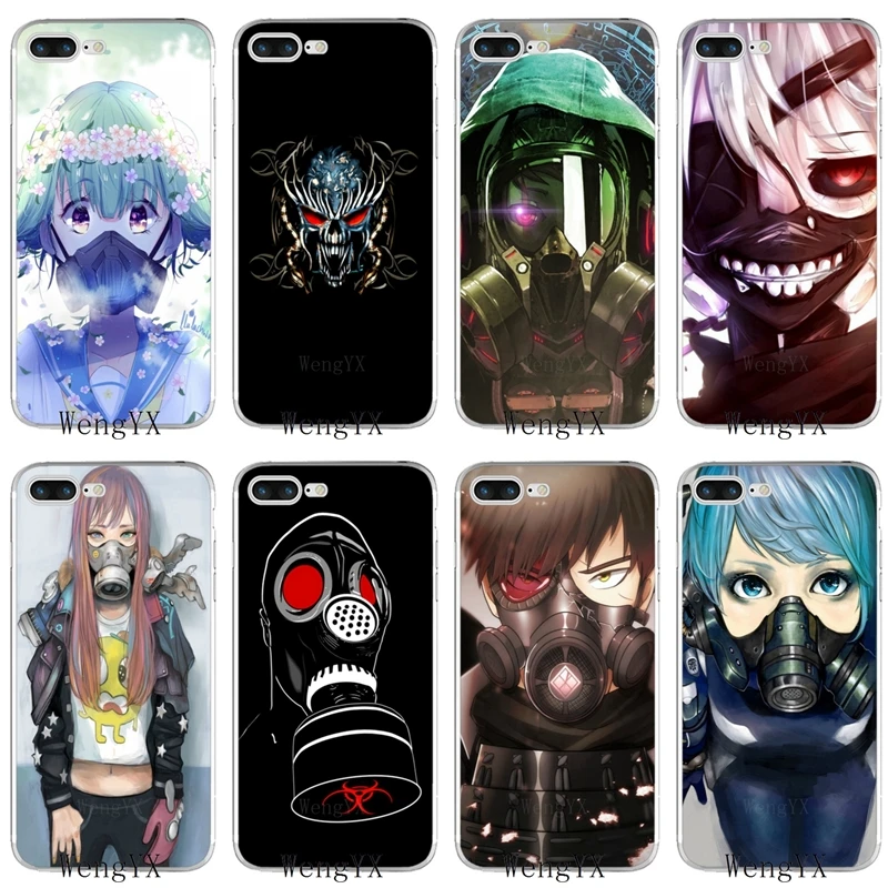

cool Anime gas mask Slim silicone TPU Soft phone case For Samsung Galaxy J1 J2 J3 J5 J7 A3 A5 A7 2015 2016 2017