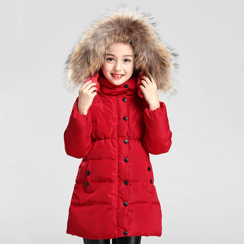 Children Down Jacket Real Raccoon Fur Girls Winter Long Coat Kids Overcoat Parkas 80% White Duck Down Parka For Boys T341 цена Children Down Jacket Real Raccoon Fur Girls Winter Long Coat Kids Overcoat Parkas 80% White Duck Down Parka For Boys T341 цены онлайн