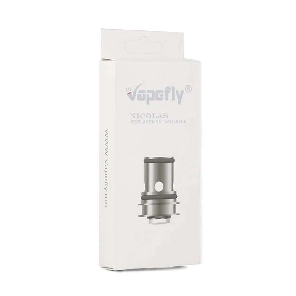 15 шт./лот электронная сигарета ядро Vapefly Николя катушка Сменная головка для бак