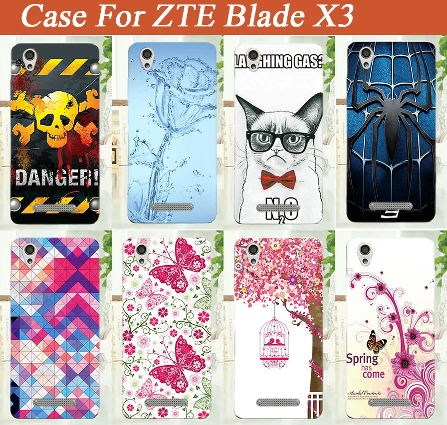 Новое поступление Модный чехол для телефона zte blade x3 d2 высокое качество новая