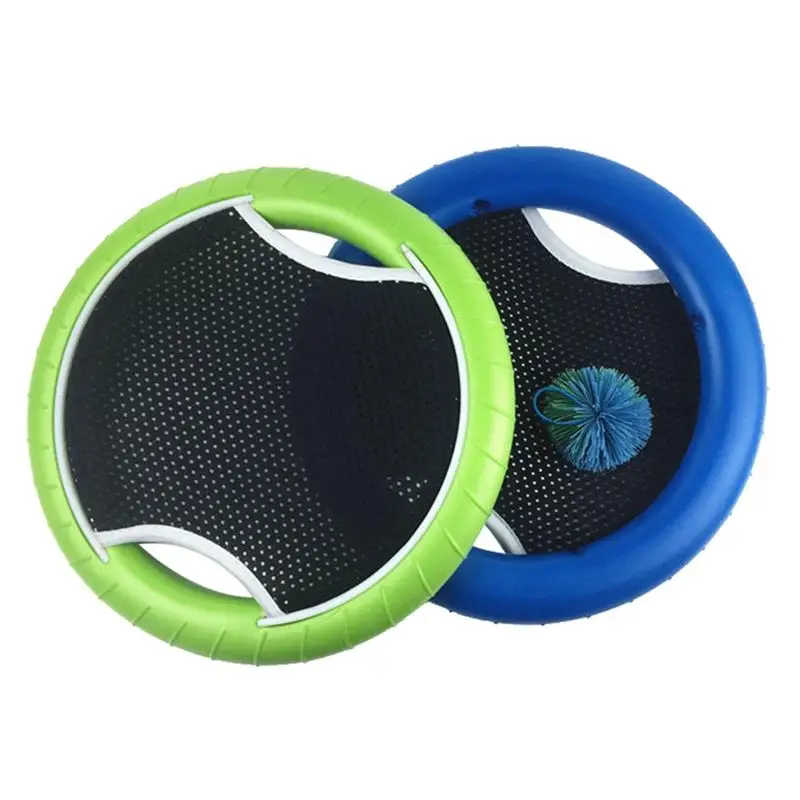 Похлопывающийся мяч ручной батут Супер диск фрисби отскок игра с резиновой лентой надувной мяч(случайный цвет