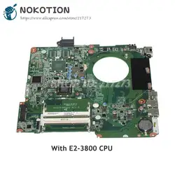 NOKOTION основная плата для hp Pavilion 15-F Материнская плата ноутбука DA0U93MB6D2 E2-3800 Процессор на борту DDR3