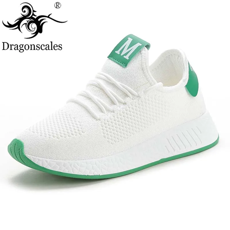 

2019 New Women's Summer Flying Woven Mesh Flat-bottomed Sneakers Fashion Trend Wild Breathable Comfortable Thin Flat Shoes