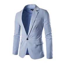 Классический мужской деловой пиджак светло-голубой темно-синий и оранжевый костюм воротник однобортный мужской деловой костюм куртка на заказ