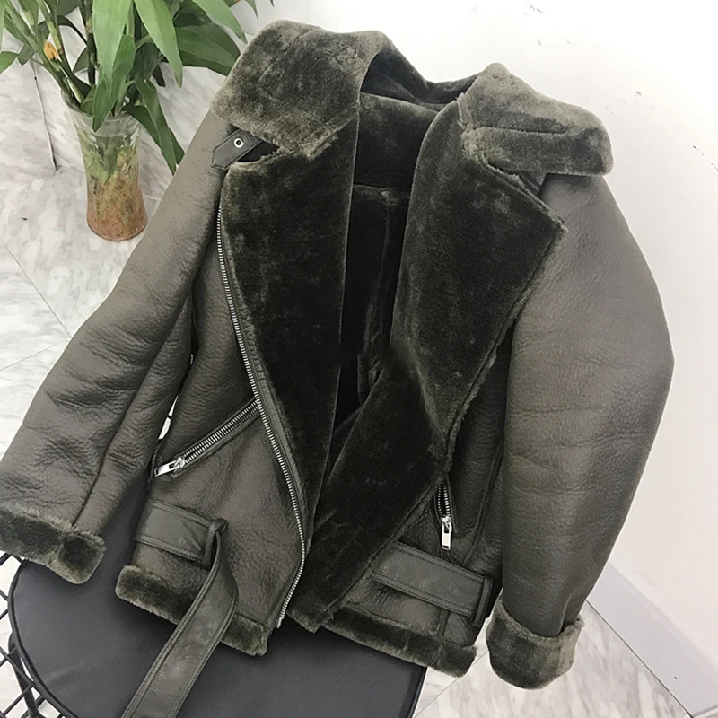 Толстые теплые русские женские зимние меховые пальто автомобильные женские дубленки китайские импортные женские кожаные куртки из искусственного меха C1347