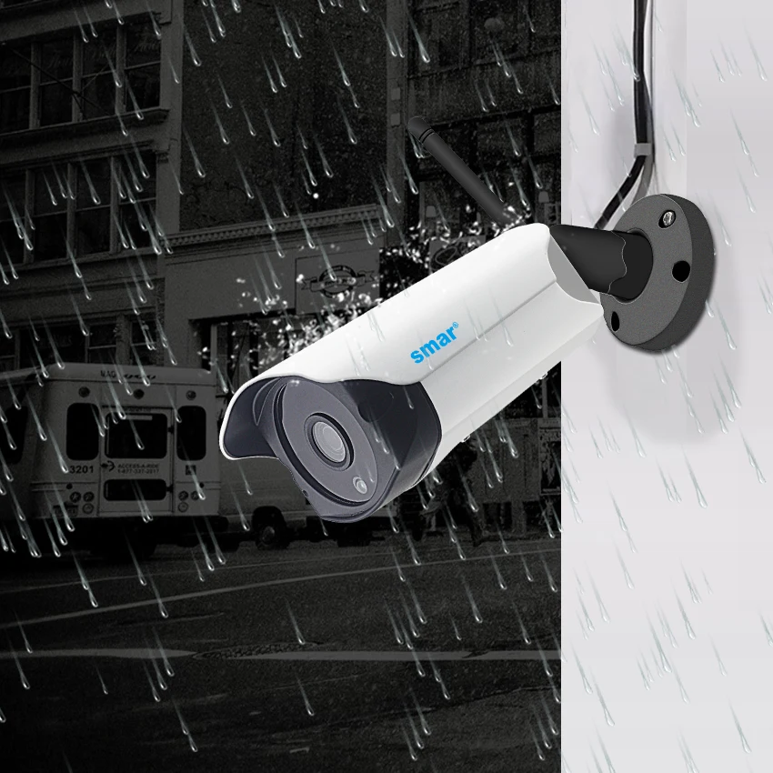  Smar Wifi telecamera IP Esterna 1080P 720P Impermeabile 2.0/1.0MP Telecamera di Sicurezza Wireless 