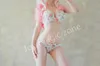 yomrzl hot sale cotton women's bra and brief set flower bow bra set 3/4 cup push up underwear set lingerie L707 ► Photo 2/6