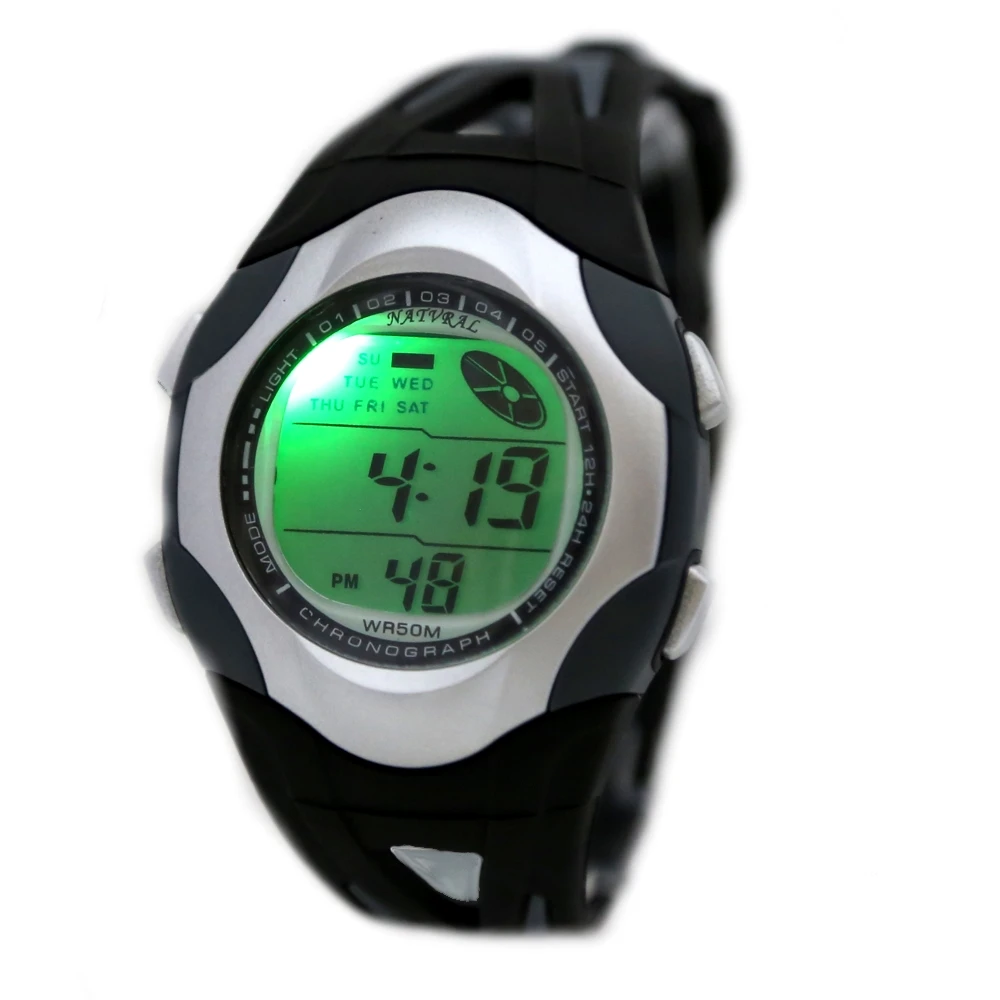 DW313L PNP Matt Silver Watchcase Water Resist Men 100% Tested 3ATM Digital Watch