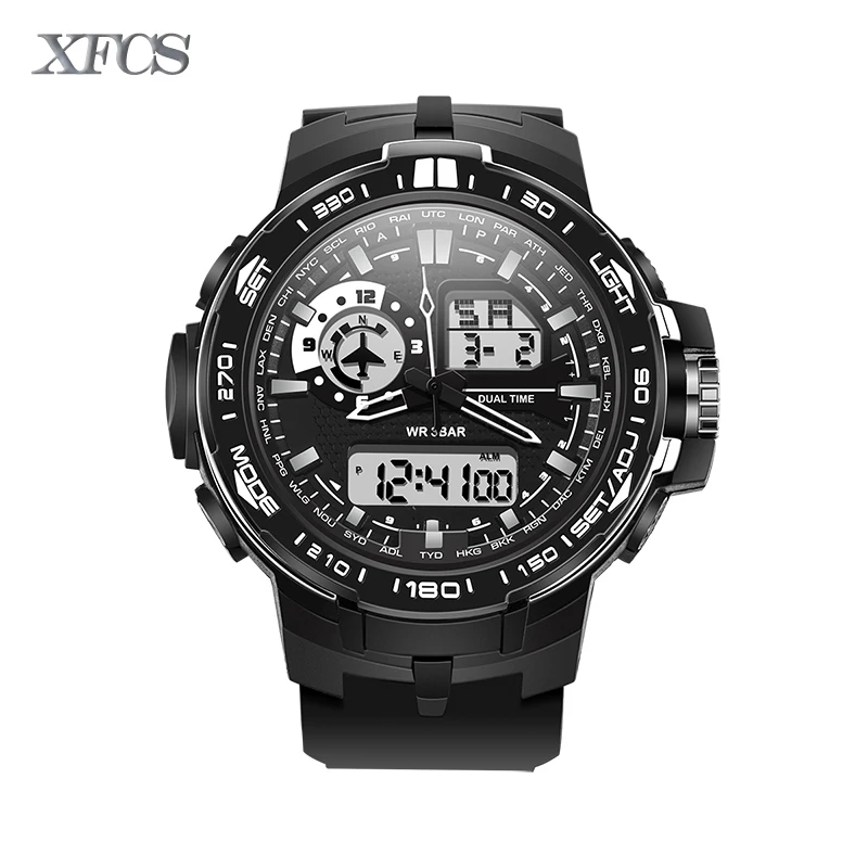 XFCS 2017 waterproof watches for men original man watchs shockesportivo