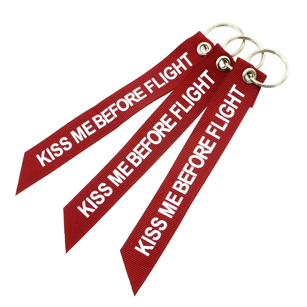 Брелок для ключей Поцелуй меня перед полетом 15 5*2 2 см|bag pendant|key chainkey tag |