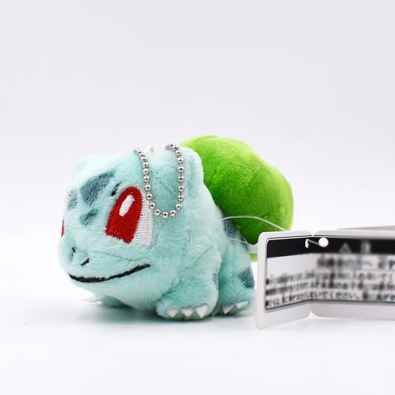 Bulbasaur брелок подвеска 7 см Плюшевые игрушки Фигурки игрушки Banpresto ползунки мягкие набивные из аниме мультфильм куклы