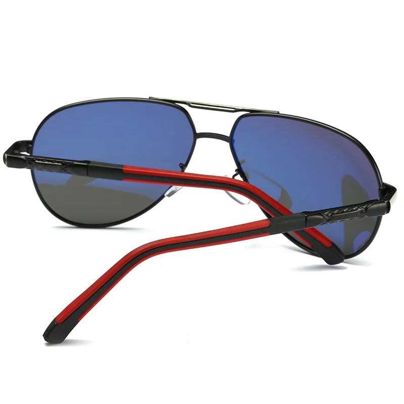 Классический ретро поляризованных солнцезащитных очков Для мужчин солнцезащитные очки бренда класса «Люкс» покрытие зеркало вождения солнцезащитные очки в винтажном стиле Óculos de sol