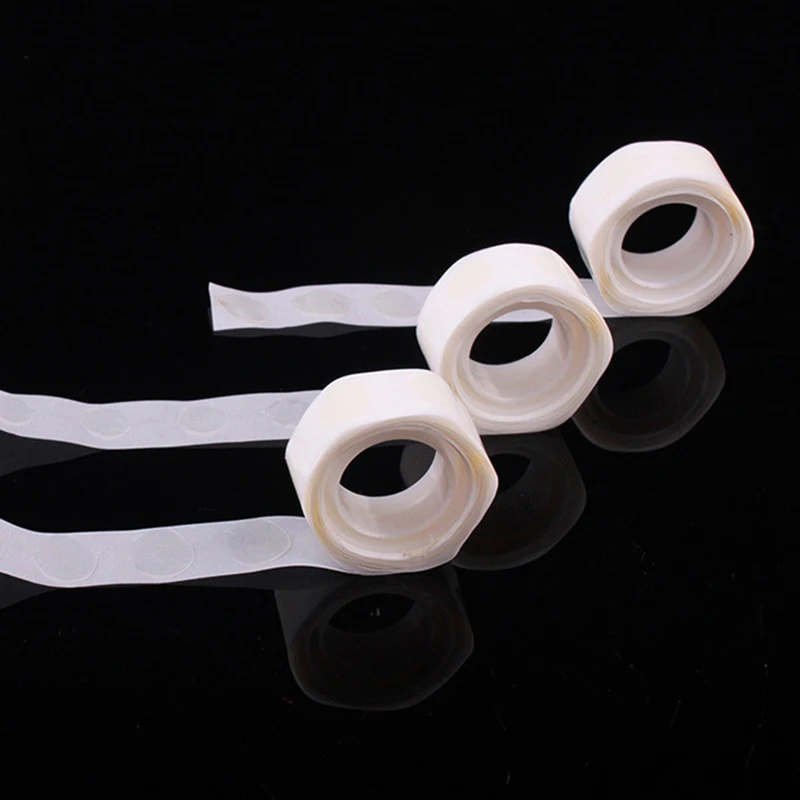 

100 pcs/roll Practical Glue Tape Convenient Point Paste Christmas New Year Special Marriage Room Balloon Decoration Glue V4061