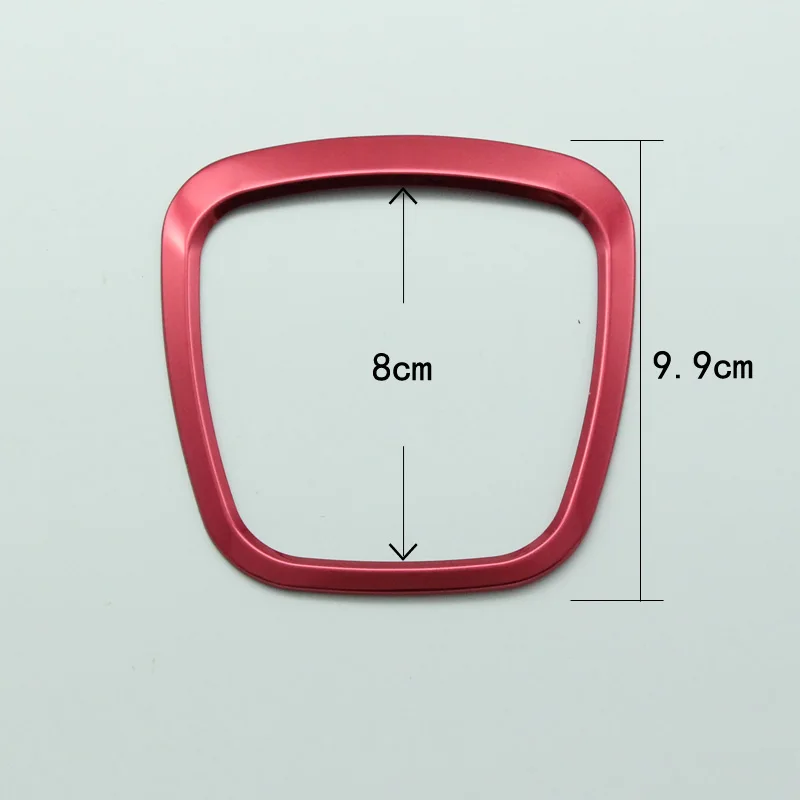 Переоборудование хромированная накладка на руль Наклейка эмблемы декоративная рамка Крышка Блестки наклейка аксессуары для Audi A4 A5 A6 Q5 Q7
