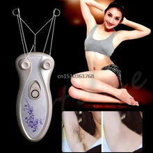 Профессиональная электронная привлекательная машинка с бабочкой для удаления волос на лице для тела и лица портативная красота# Y05# C05