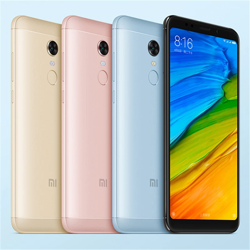 Глобальная версия Xiaomi Redmi 5 плюс 3 ГБ Оперативная память 32 Встроенная мобильных