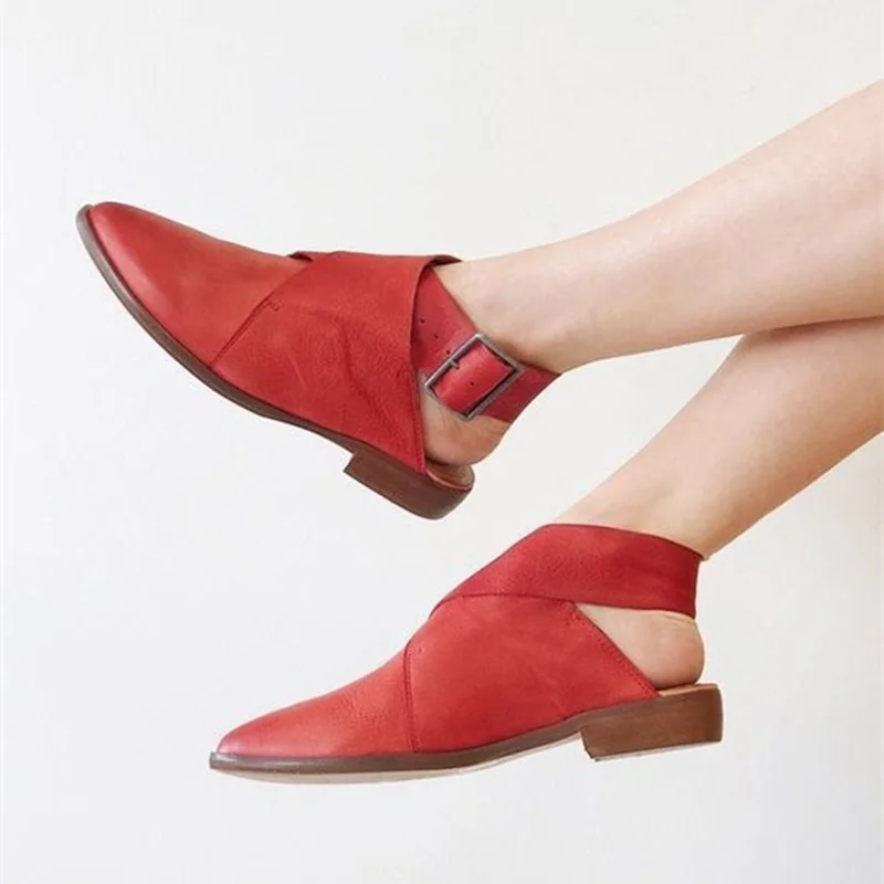 Г. Весенние женские туфли-лодочки на низком каблуке с ремешком и пряжкой, большие размеры повседневная женская обувь с острым носком на квадратном каблуке