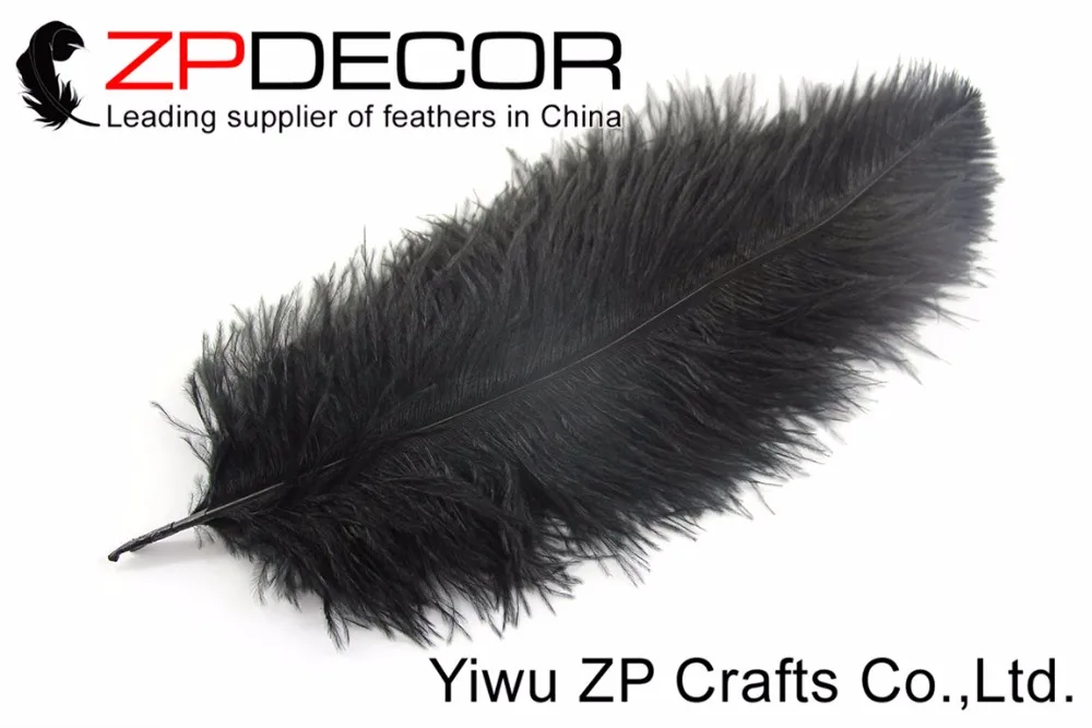 Zpdecor 20-25 см(8-10 дюймов) Хорошее качество 50 шт./партия фантастическое B окрашенное украшение страусиные перья для свадьбы