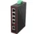 Diewu 5 Портов Промышленный Металлический Корпус Ethernet Коммутатор 10/100 Мбит / С Rj45 Сигнал Усиления Vlan Сетевой Коммутатор