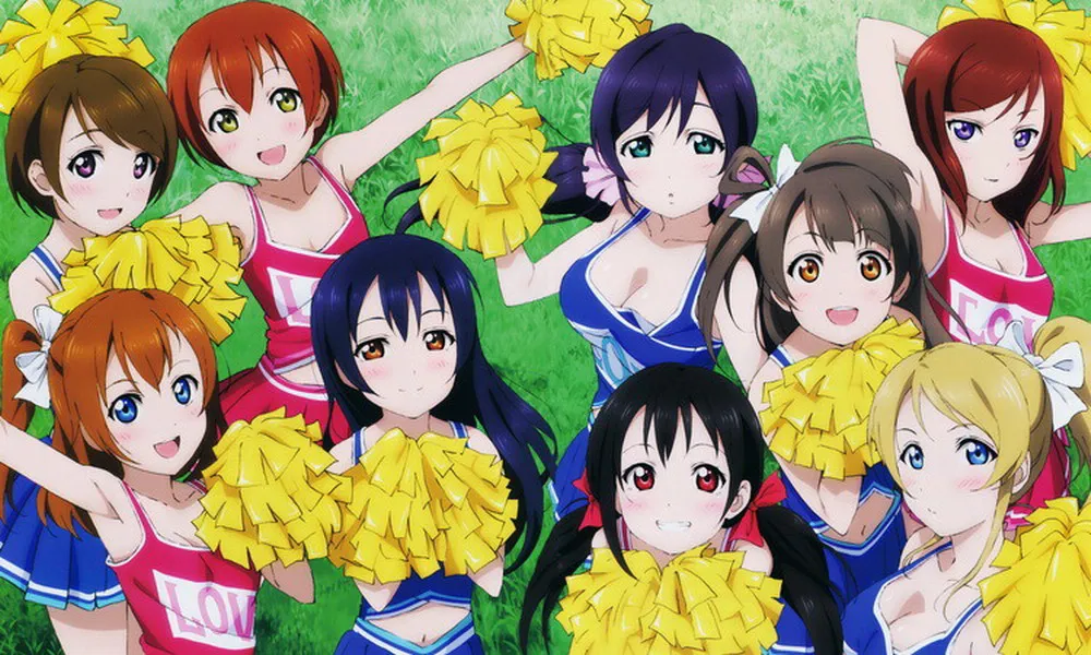 Детское однослойное одеяло Love Live аниме 95x55 см #38749 | Дом и сад